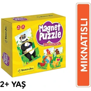 2+ Yaş Mıknatıslı Magnet Puzzle
