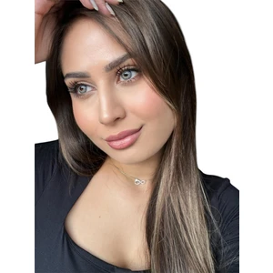 Freshshow Renkli Yıllık Lens Viola Grey/ Lens Kabı / Lens Suyu