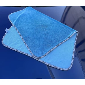 Euphrate Kfz 40X40CM Alman Üretim 750 Gsm Tank Bezi Gri-Mavi Renk 1 Adet