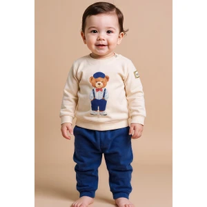 %100 Pamuk 2'li Bebek Takımı