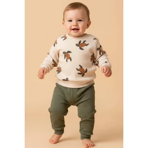 %100 Pamuk 2'li Bebek Takımı