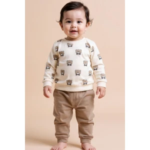 %100 Pamuk 2'li Bebek Takımı