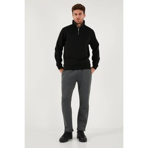 Pamuklu Regular Fit Normal Bel Şardonlu Eşofman Altı Erkek Eşofman Altı 5908040