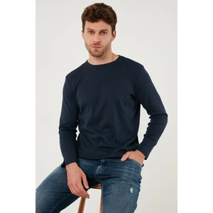 Burattin Pamuklu Slim Fit Bisiklet Yaka Basic Sweat Erkek Sweat 59050741