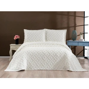 Çapa Home Şönil Yatak Örtüsü / Çeyizlik / Günlük Kullanıma Uygun/ 3 Parça Yatak Örtüsü Isabel