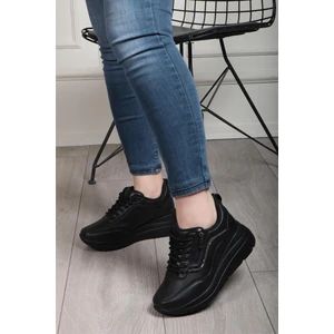 207 Siyah Kadın Spor Sneaker