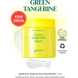 Jel Yüz Maskesi Yeşil Mandalina Özlü C Vitamini Aydınlatıcı Nemlendirici 110 gr Tüm Ciltler