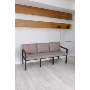 Bahce Mobilyası, Modern Balkon Mobilyası, Kafe Oturma Takımı, Teras Koltugu, 1 Üçlü Koltuk