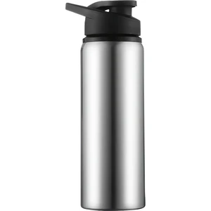 Çelik Siyah Kapak 700 ml Sporcu Matara Suluk (Sıcak-Soğuk Tutmaz) CIN427