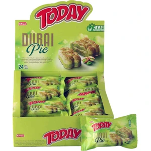 Dubai Pie Antep Fıstıklı Kadayıflı Kek 40 Gr. 24 Adet (1 Kutu)