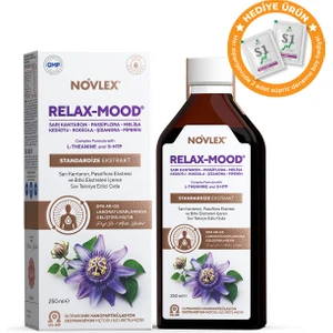 Relax-Mood Sarı Kantaron, Passiflora Ekstresi ve Bitki Ekstreleri 250 ml