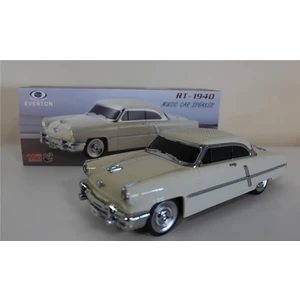 RT-1940 Bej Arabalı  Bluetooth Fm-Usb-Tf-Aux Şarjlı Nostaljik Radyo