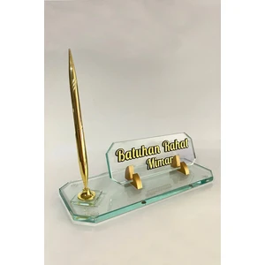 Masaüstü Isimlik Ofis Hediyesi Kalemlik Organizer S-02