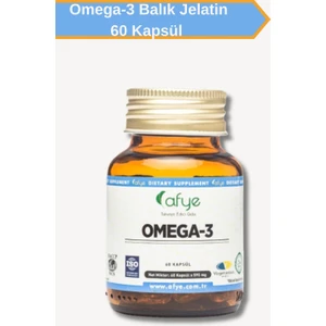 Omega 3 (60 Balık Jelatin Kapsül)