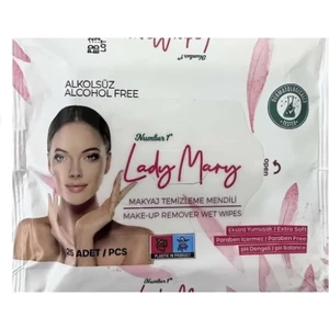 Lady Mary Makyaj Temizleme Mendili 25'li Paket