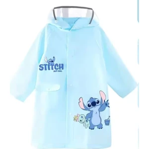 Stitch Su Geçirmez Şirin Yağmurluk