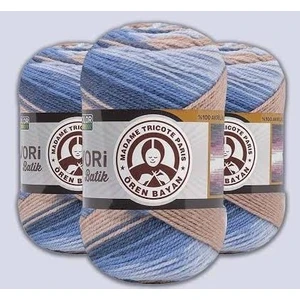 Ören Bayan Favori Batik El Örgü Ipi 924  3lü Paket