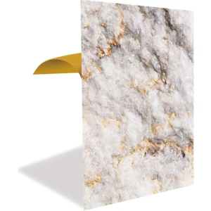 Kendinden Yapışkanlı Gold Mermer Desenli Pvc Panel 41 x 62 c