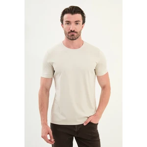 Düz Slim Fit Bisiklet Yaka Basic Erkek T-Shirt