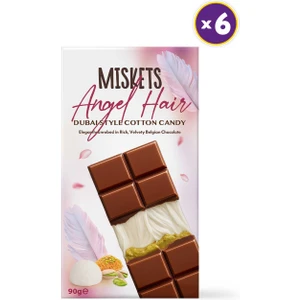Angel Hair Sütlü Dubai Çikolatası 90 gr x 6 Adet