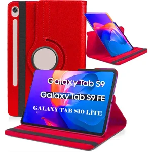 Samsung Galaxy Tab S9 Fe 10.9 SM-X510 Kılıf Dönebilen Standlı Akıllı Uyku Modlu Tablet Kapak