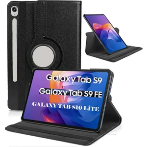 Samsung Galaxy Tab S9 Fe 10.9 SM-X510 Kılıf Dönebilen Standlı Akıllı Uyku Modlu Tablet Kapak