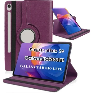 Samsung Galaxy Tab S9 Fe 10.9 SM-X510 Kılıf Dönebilen Standlı Akıllı Uyku Modlu Tablet Kapak