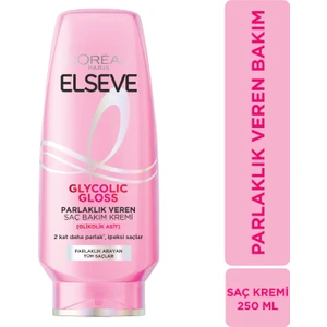 L'oréal Paris Elseve Glycolic Gloss Parlaklık Veren Saç Bakım Kremi 250ML