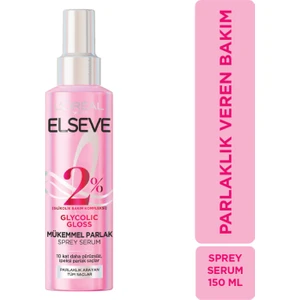 L'oréal Paris Elseve Glycolic Gloss Mükemmel Parlaklık Veren Saç Bakım Sprey Serumu 150ML