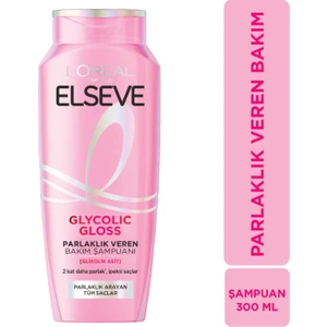 L'oréal Paris Elseve Glycolic Gloss Parlaklık Veren Bakım Şampuanı 300ML