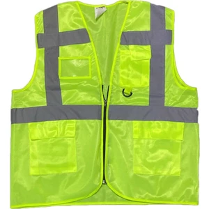 Mühendis Tip Fosforlu Yelek Sarı