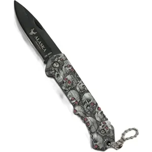 Siyah-Beyaz Kamp Çakısı Mini Boy SDR050-A