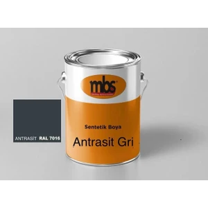 Sentetik Yağlı Boya Antrasit Gri RAL7016