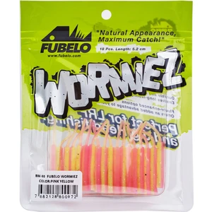 Wormiez 5.2cm 18 Adet Lrf Silikonu Pink Yellow