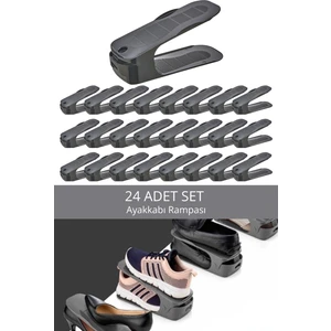 Mithra Life 24 Adet Ayarlanabilir Ayakkabı Rampası Düzenleyici Dolap Içi Organizer MIT1229