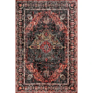 | Vintage Eskitme Tarz Otantik Minimalist Modern Desenli | Yıkanabilir Halı