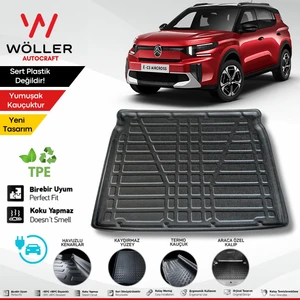 Citroen E C3 Aircross Bagaj Havuzu Elektrikli 2025 Sonrası Uyumlu 3D Ultraflex Esnek