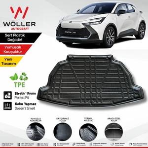 Toyota Chr Bagaj Havuzu 2023 Sonrası Uyumlu 3D Ultraflex Esnek