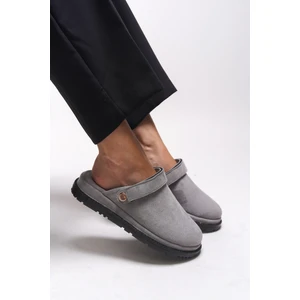 Everqinor Içi Kürklü Kadın Terlik 0012999