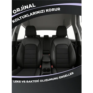 Opel Astra H Kasa Koltuk Kılıfı Ön Arka Tam Set Orqide Anka Serisi