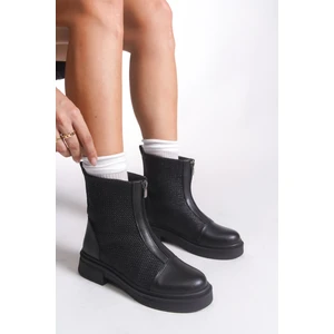 Evelxaris Kadın Önden Fermuarlı Bot 001209