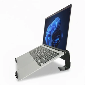 Fixer Laptop Standı - Notebook Yükseltici Altlık - Metal - Siyah - FXR4025BL