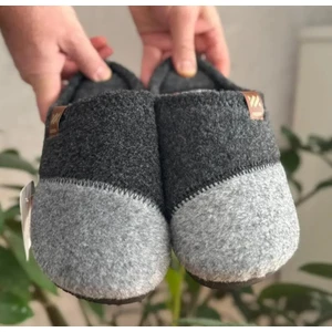 Erkek Havlu Keçe Kumaş Kışlık Erkek Ev Terliği Çeyiz Bohça Seti Rahat Esnek