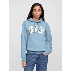 Kadın Mavi Gap Logo Heritage Sweatshirt