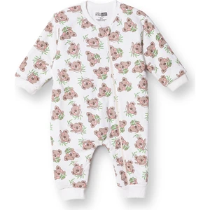 Hellobaby Erkek Bebek Uyku Tulumu 1 Tog Fermuarlı Bisiklet Yaka Uzun Kol Ribanalı Paça