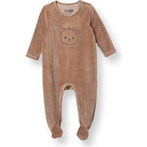 Hellobaby Yenidoğan Kadife Patikli Tulum