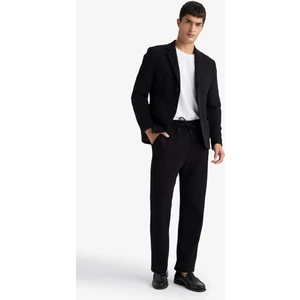 Regular Fit Beli Bağcıklı Düz Paça Cepli Eşofman Altı E7829AX25AU