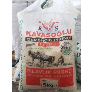 Osmancık Pirinç Yerli Kavasoğlu Yeni Mahsul (5 Kg)