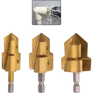 6414 Bits Saplı Pprc Pvc Plastik Boru Genişletme Havşa Seti 3 Parça