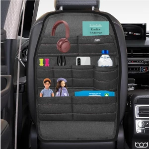 Ecolux Serisi Taytüyü Araba Oto Koltuk Arkası Eşya Düzenleyici Araç Içi Organizer Siyah